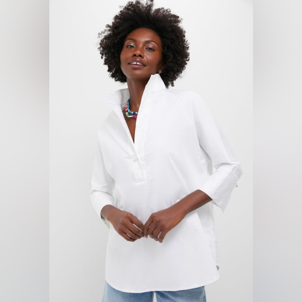 NWT Tuckernuck Blanc Willow Blouse S